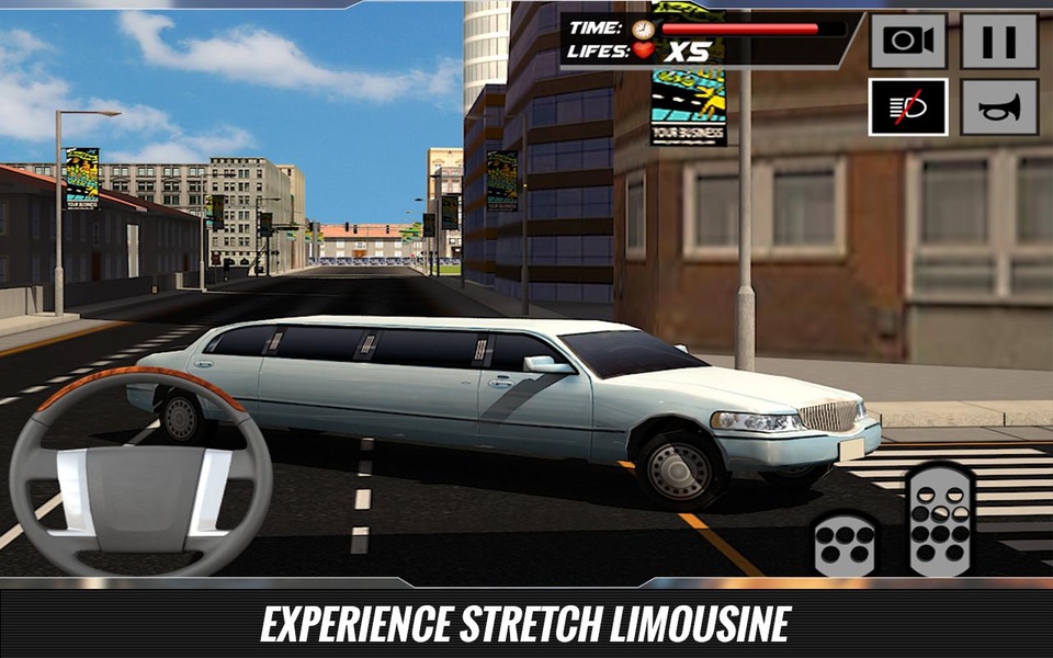 City Limo Car Driver Sim 3D - Preview 5