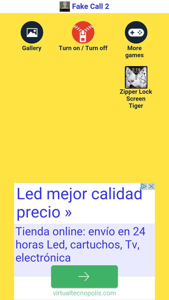 pantalla de bloqueo cremallera de color amarillo - Preview 4