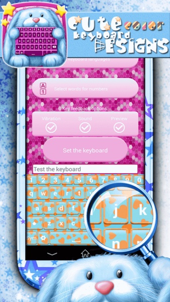 Cute Color Keyboard Designs - Preview 5