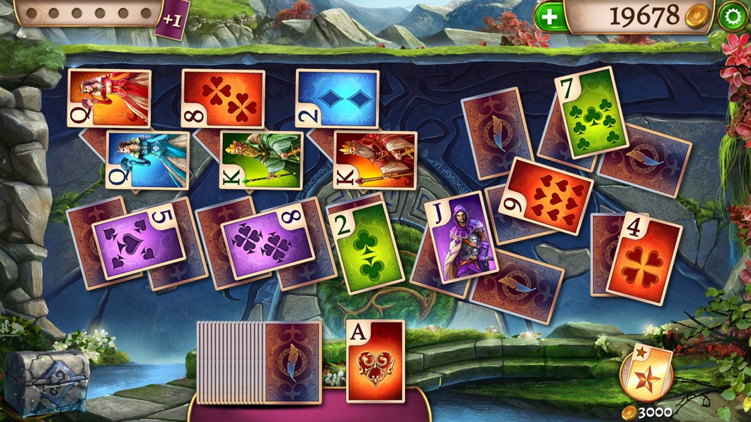 TriPeaks Solitaire Cards Queen - Preview 2