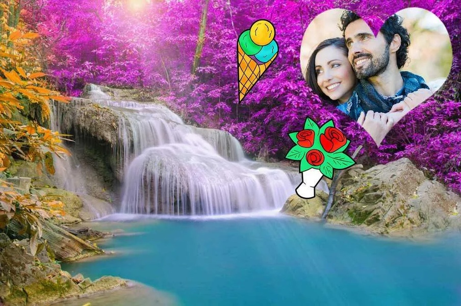 Waterfall Photo Background - Preview 9