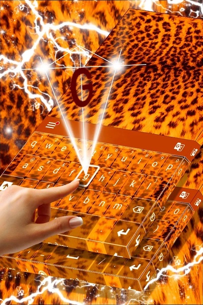 GO Keyboard Leopard Print - Preview 3