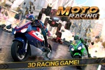 Moto Racing - Shooting Robots screenshot 9