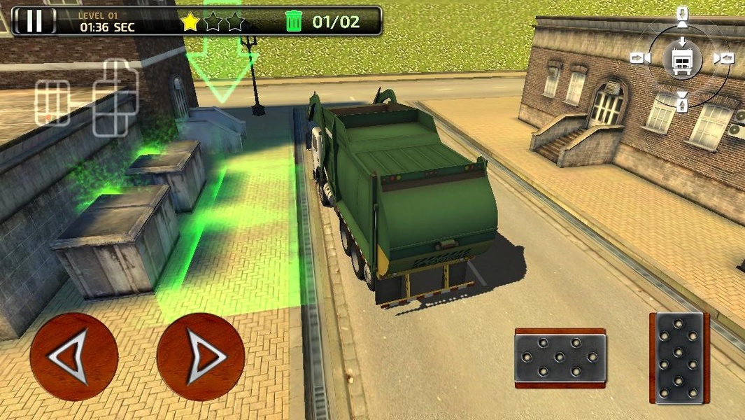 3D Garbage Truck Parking - Preview 3