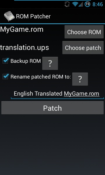 ROM Patcher - Preview 6