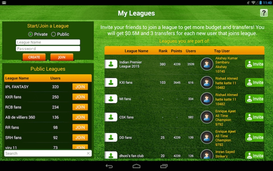 Fantasy Cricket - Preview 16
