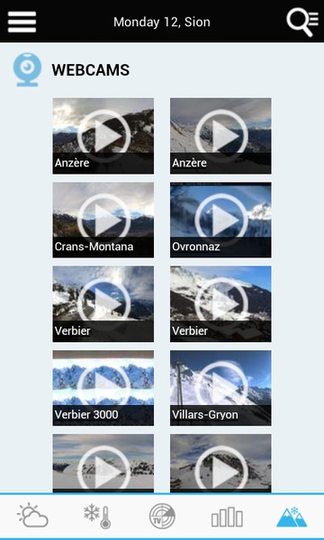 Weather for Switzerland - Preview 7