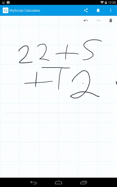 MyScript Calculator - Preview 2