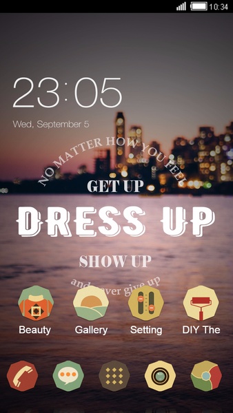 Mood Theme C launcher: Aesthetic Wallpapers - Preview 3