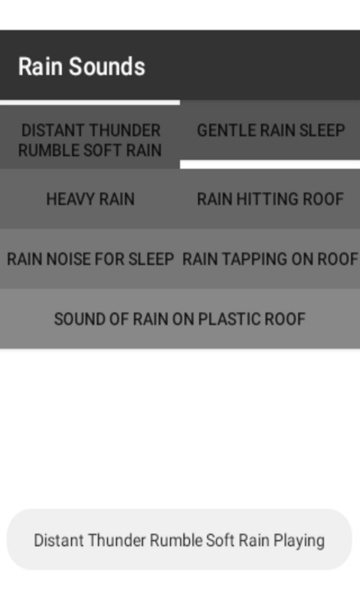 Rain Sounds - Preview 2