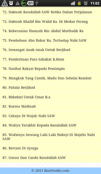 Kisah Rasulullah Dan Sahabat Lengkap - Preview 3