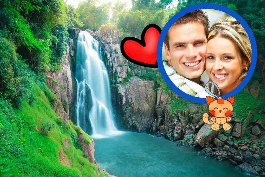 Waterfall Photo Background - Preview 2