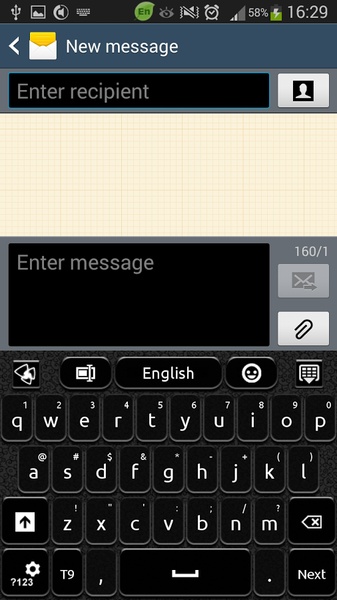 GO Keyboard Qwerty Theme - Preview 10