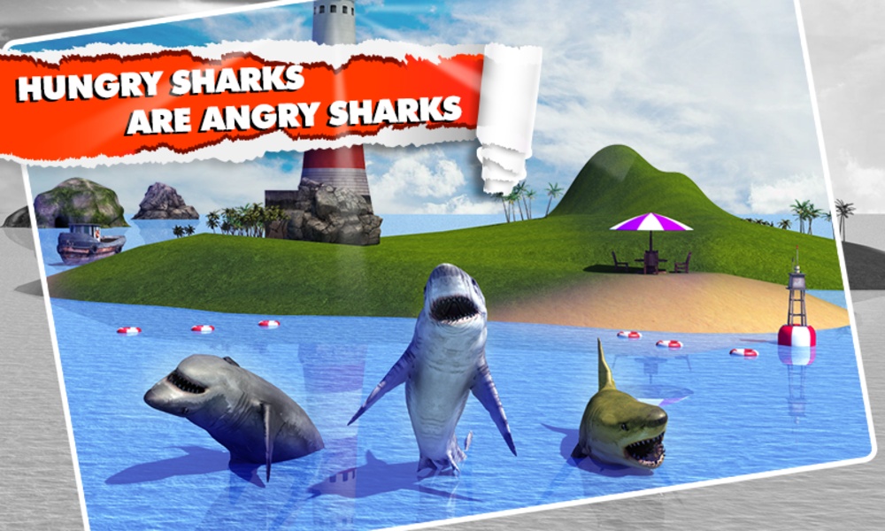 Angry Shark Simulator 3D - Preview 2