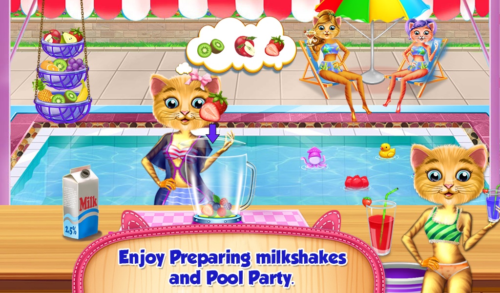 Baby Kitty Swimming Pool Party - Preview 14