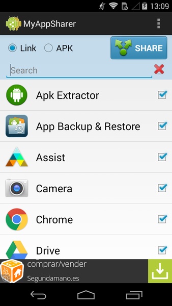 MyAppSharer - Preview 2