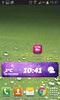 Pink Clock Weather Widget screenshot 1
