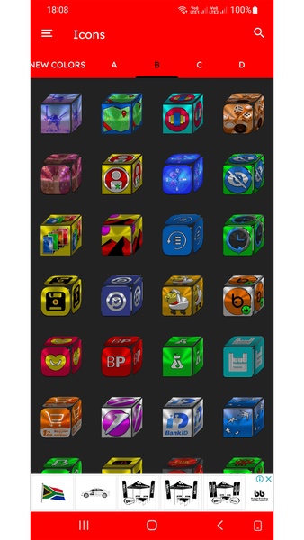 Cube Icon Pack Free - Preview 3