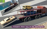 Car Transporter Truck Sim 2015 screenshot 4