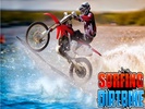 Surfing Dirt Bike Race - Dirt bike Diving Stunt screenshot 5