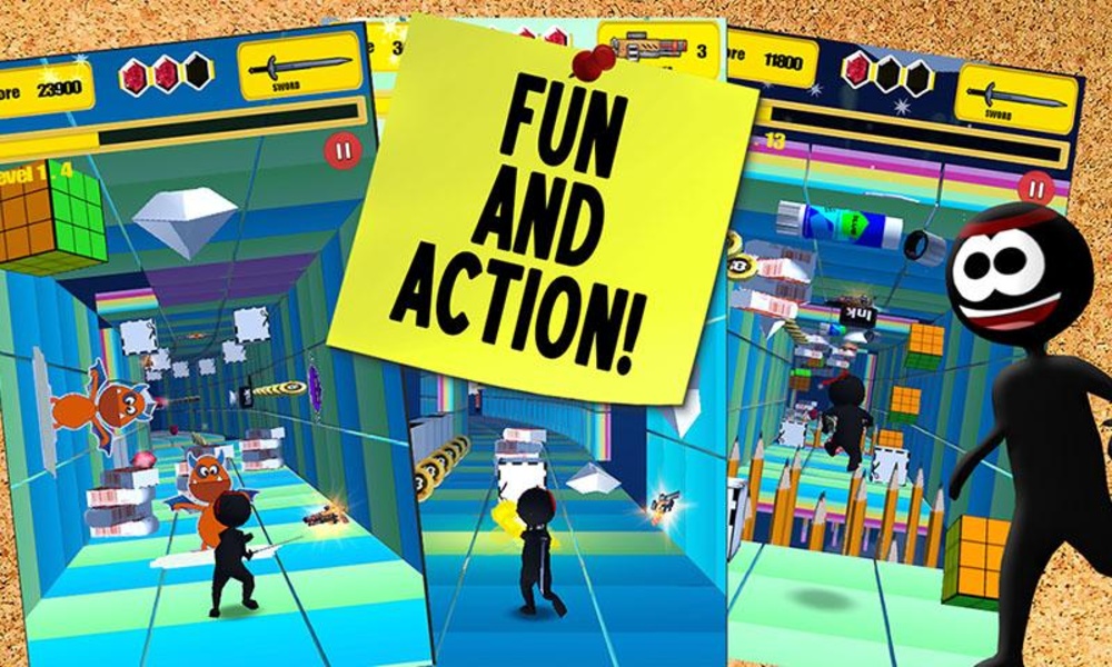 Stickman Run 4D - Preview 7
