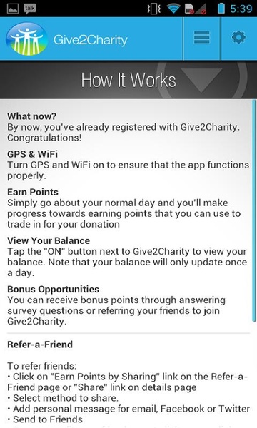 Give2Charity - Preview 3