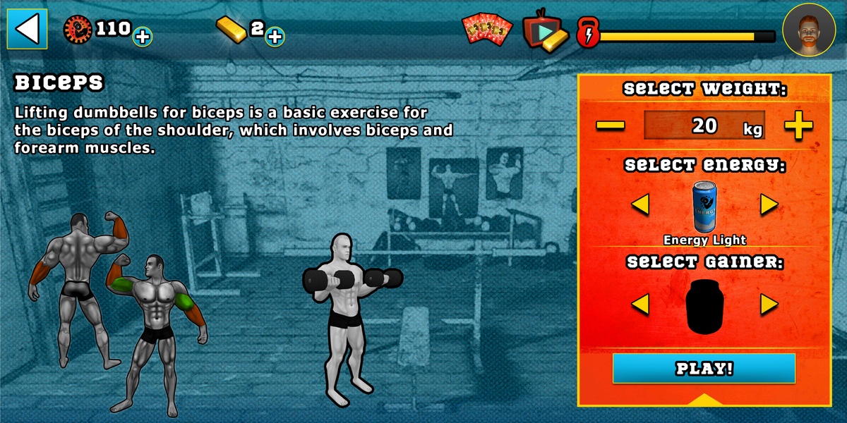 Fitness Gym Bodybuilding Pump - Preview 4