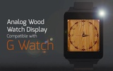 Analog Wood Watch Display screenshot 2