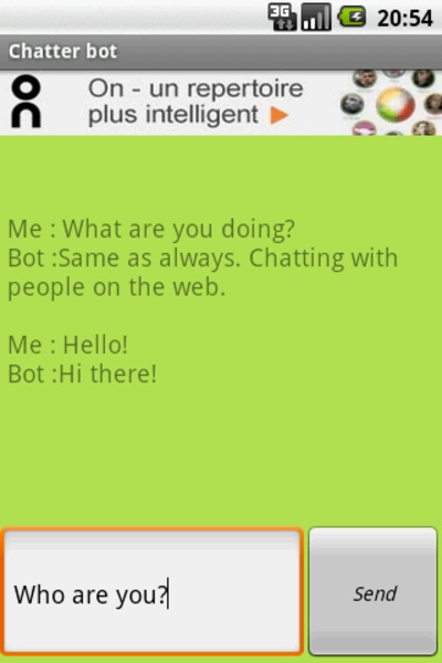 Chatter bot - Preview 2