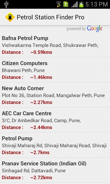 Petrol Station Finder - Preview 4