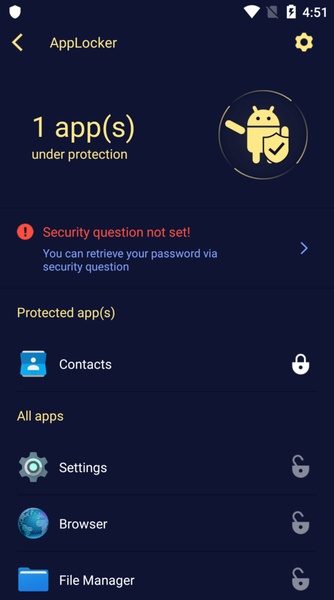 NoxAppLock - Preview 2