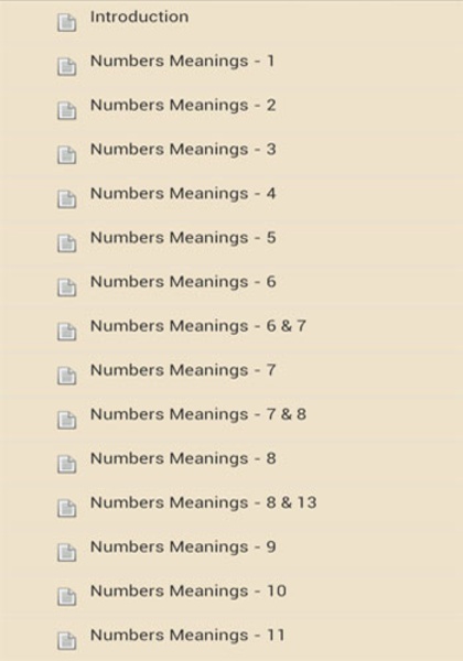 Bible Numbers with Meanings - Preview 1