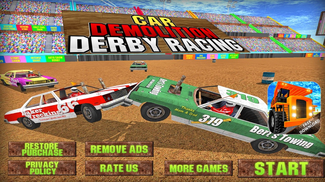 Car Demolition Derby Racing - Preview 6