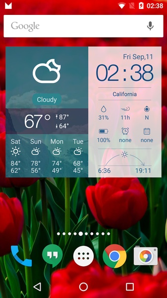 Clock Weather Transparent - Preview 8
