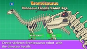 Brontosaurus Dinosaur Fossils Robot Age screenshot 7