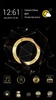 Black Gold GOLauncher EX Theme screenshot 5