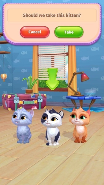 my cat cute Simulator Game - Jogo de estimação virtual de gato e cachorro  grátis para crianças::Appstore for Android