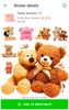 Teddy Bear Stickers screenshot 1