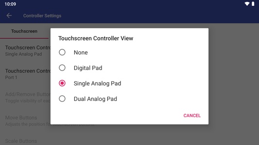 واجهة محاكي Aether SX2 لتشغيل ألعاب PS2 على الأندرويد