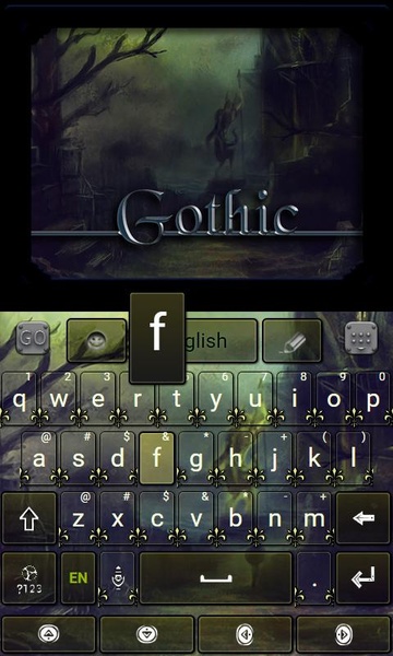 Gothic Keyboard - Preview 3