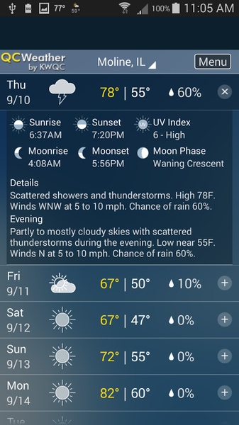 QCWeather - Preview 3