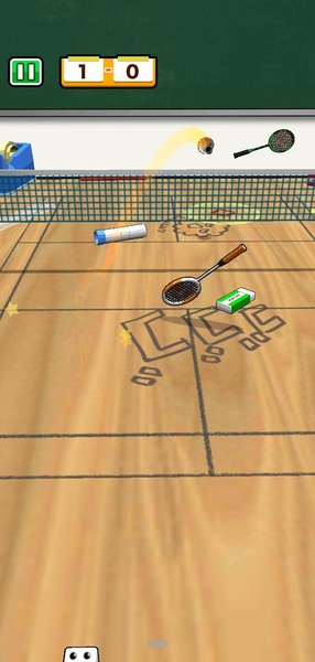 Badminton on desk - Preview 4