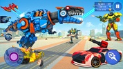 Police Robot Car: Dino robots screenshot 3