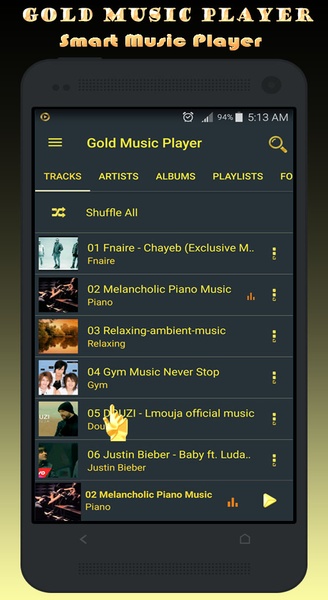 Gold Music Player - Preview 11