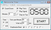 Metronome Timer screenshot 2