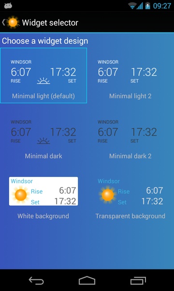 Sun Position Demo - Preview 4
