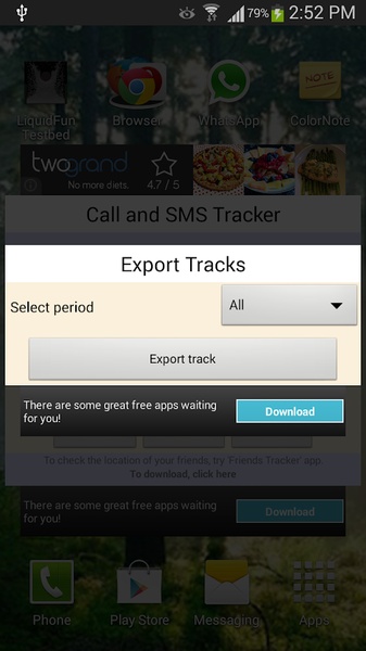 Call and SMS Tracker - Preview 1