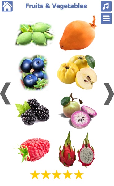 Fruits & Vegetables 1.0.0 Screen Views 23