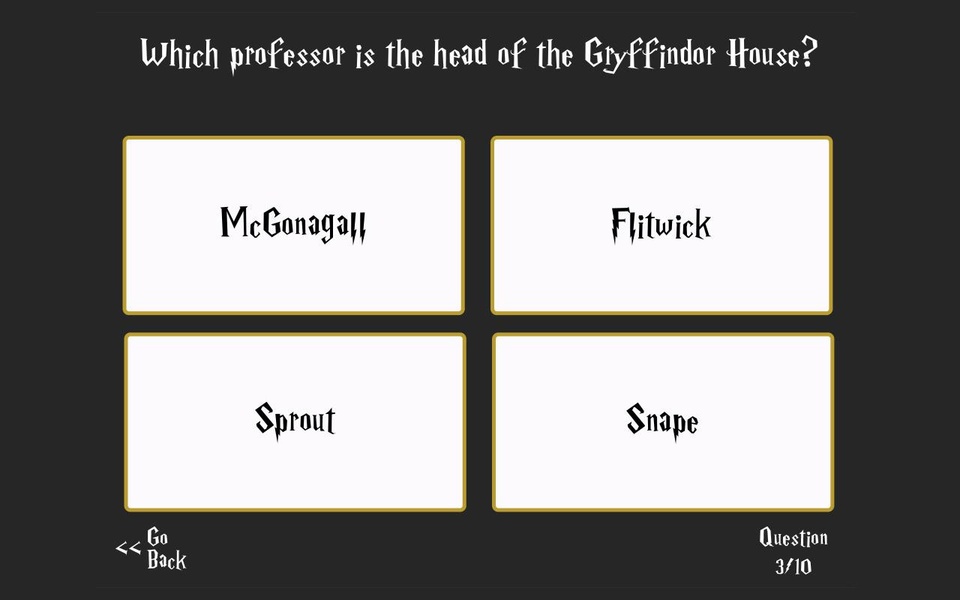 Harry Potter Trivia - Preview 4