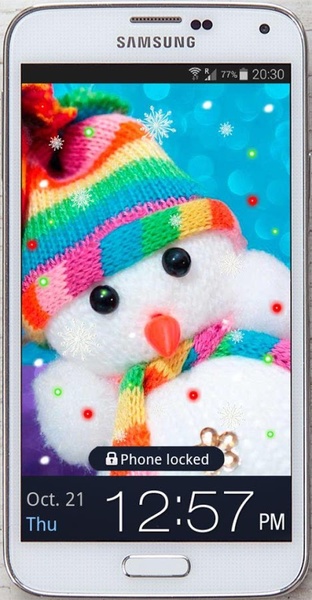 Snowman New Year 2015 LWP - Preview 3